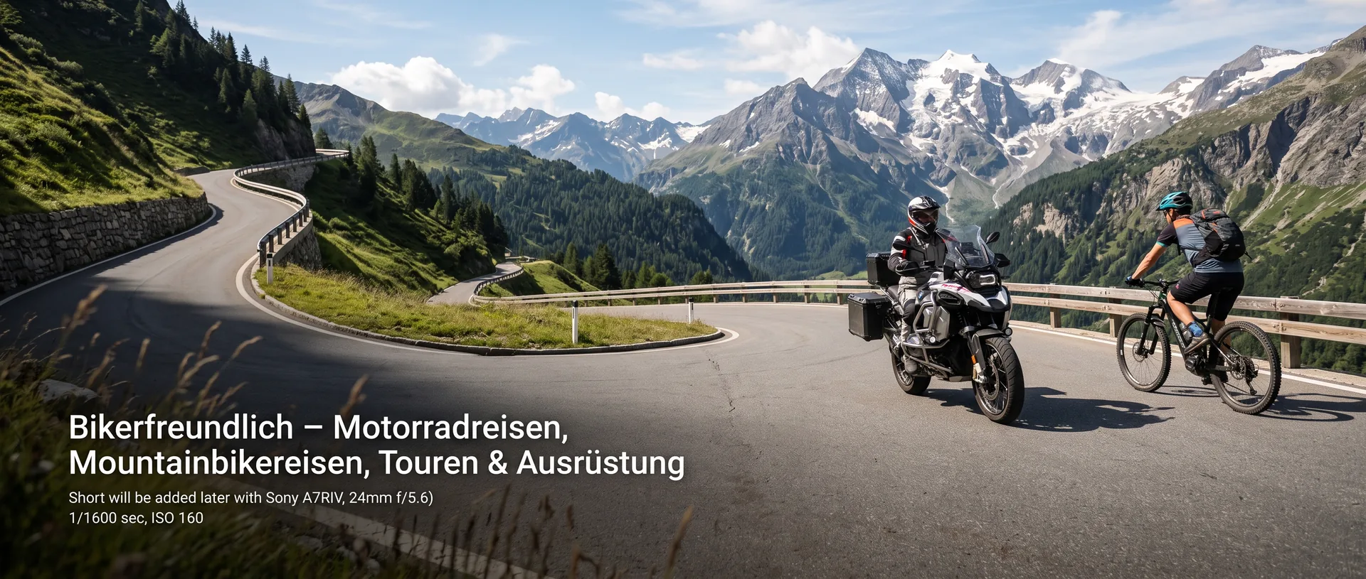 Bikerfreundlich – Motorradreisen, Mountainbikereisen, Touren & Ausrüstung